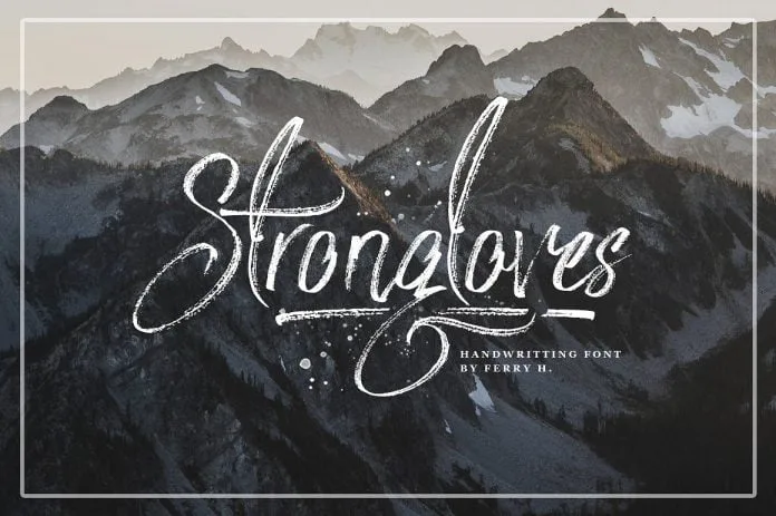 Strongloves Handwriting Font