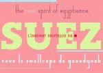 Suez font