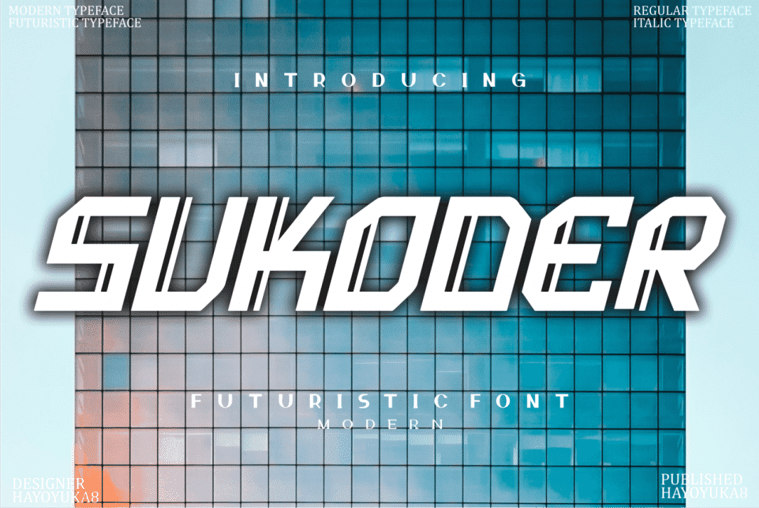 Sukoder Display Font
