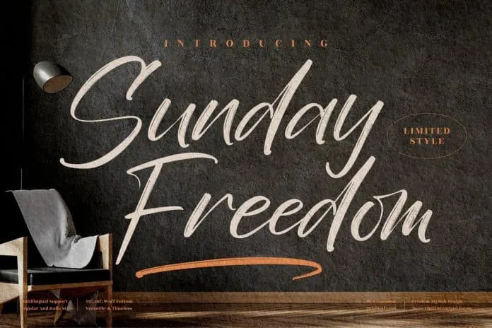 Sunday Freedom Font
