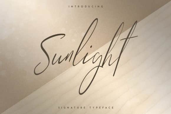 Sunlight Font