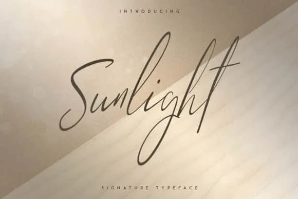 Sunlight Font