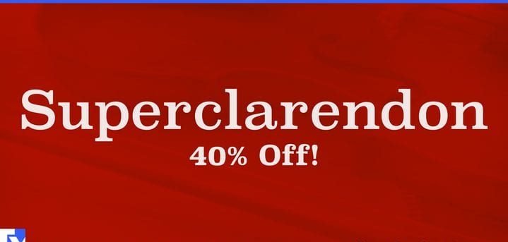 Superclarendon Font