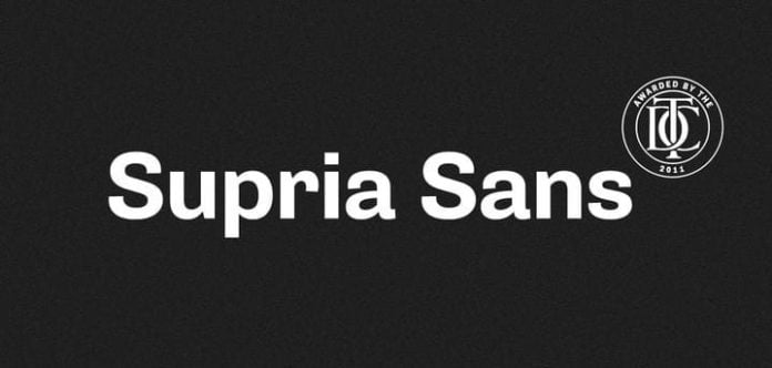 Supria Sans Font Family