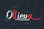 Ollieva Handwritten Script Font