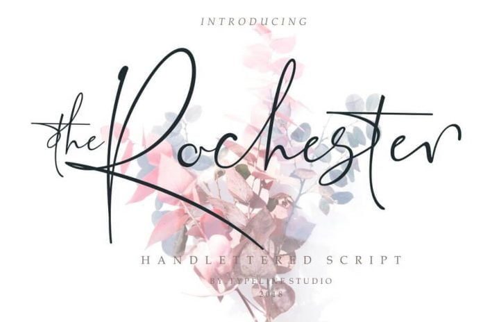 the Rochester Font