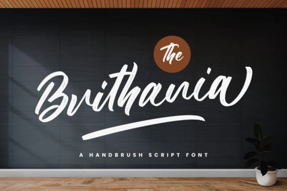 The Brithania Font