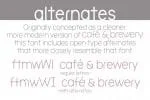 The Brooklyn Font
