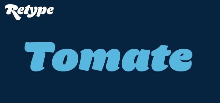 Tomate Font Free Download