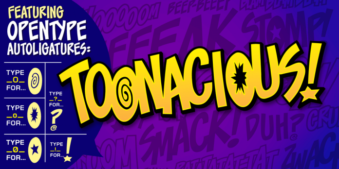 Toonacious Font