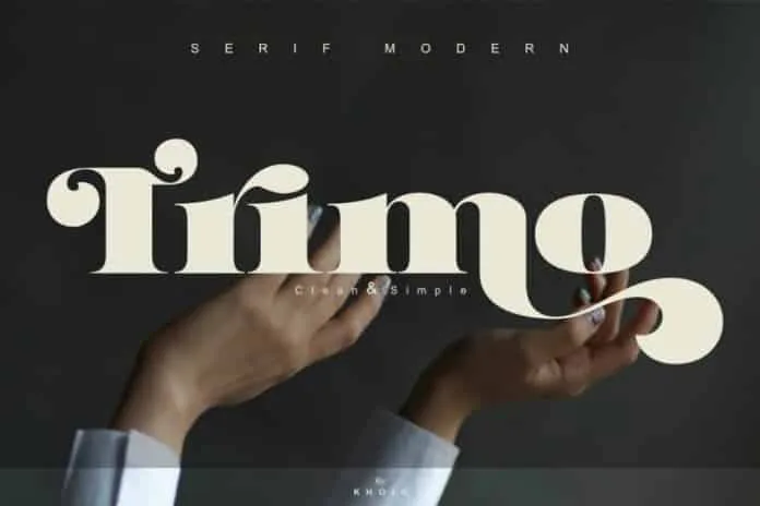 Trimo Font