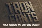 Tron Display Font
