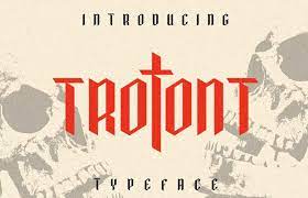 trotont gothic Font