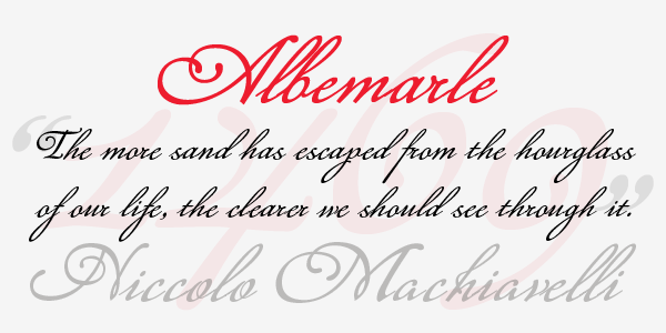Albemarle Font