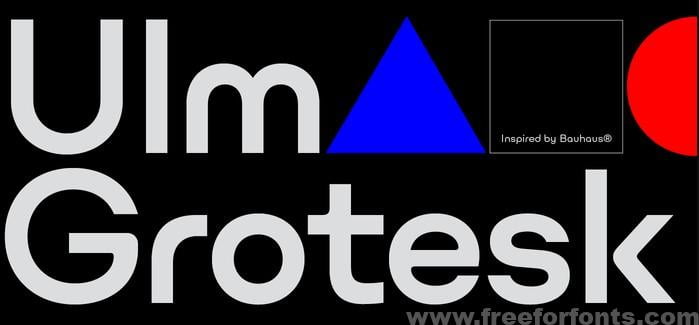 Ulm Grotesk Font