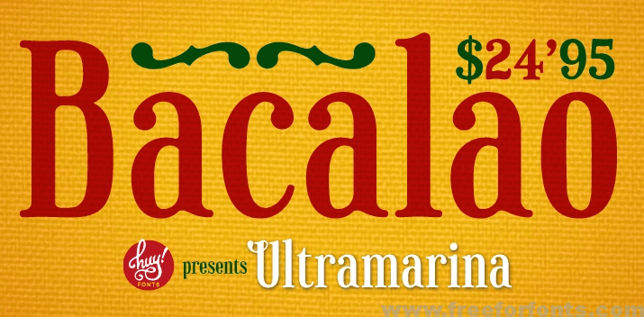 Ultramarina Font Free Download