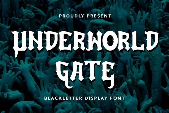 UnderworldGate Blackletter Display Font