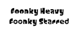 Foonky Family - 2 Styles Font