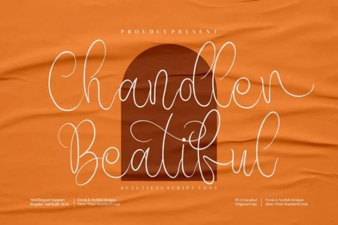 Chandler Beautiful Font