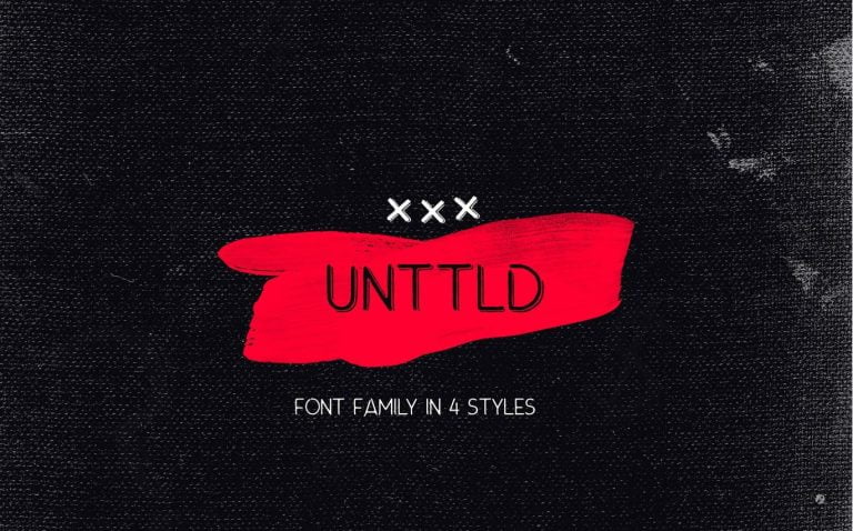unttld Font Free Download