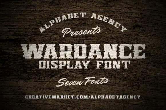 Wardance Family Font