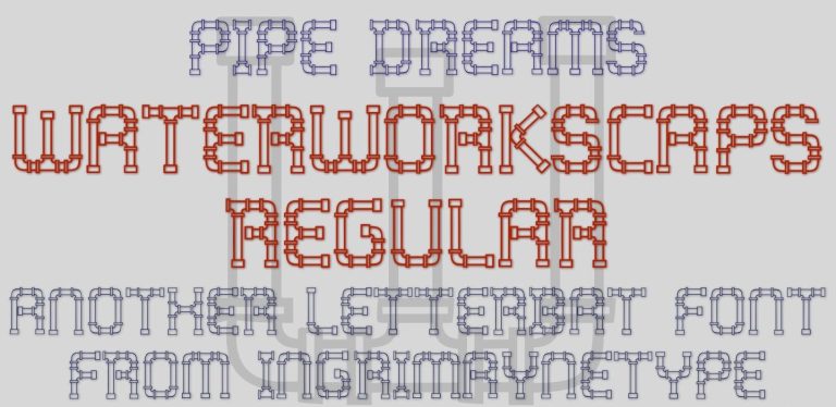 WaterWorksCaps Font Free Download