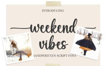 Weekend Vibes Font