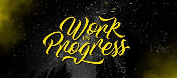 Work In Progress Font