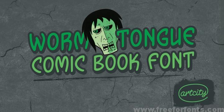 Wormtongue Font Free Download