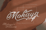 Mokaya Script Font