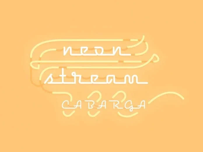 Neon Stream Font