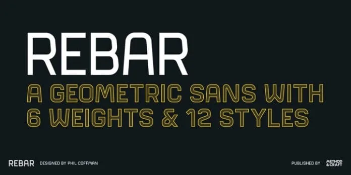 Rebar Font Family