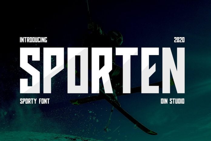 Sporten-Classic Sport Font