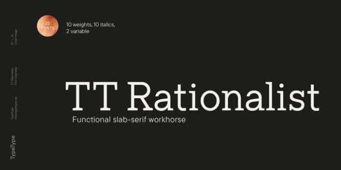 TT Rationalist Font Family