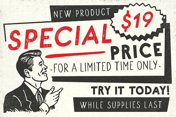 ZACK Vintage Font