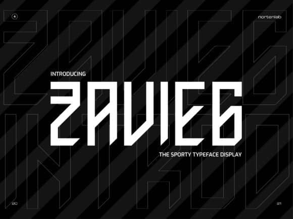 Zavieg Font