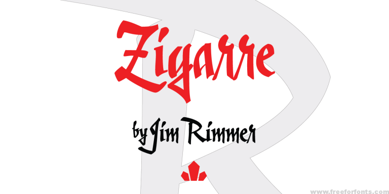 Zigarre Font Free Download