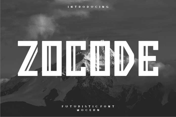 Zocode Display Font
