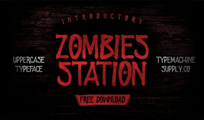 ZOMBIES STATION Font